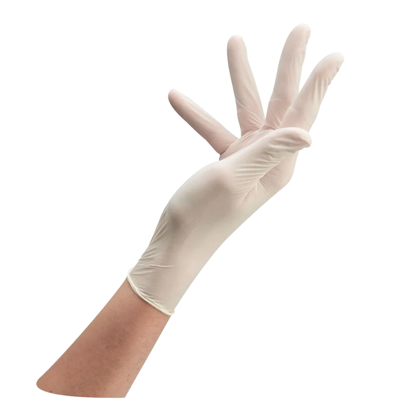 Gants Latex 100 Pcs Medium