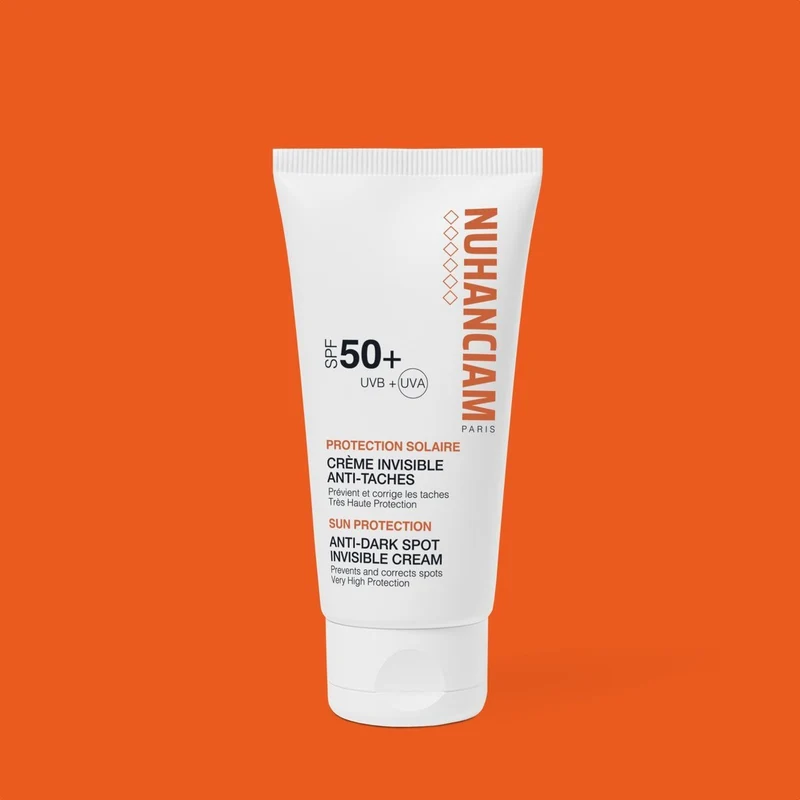 Crème Solaire Invisible Anti Taches Brunes SPF 50+
