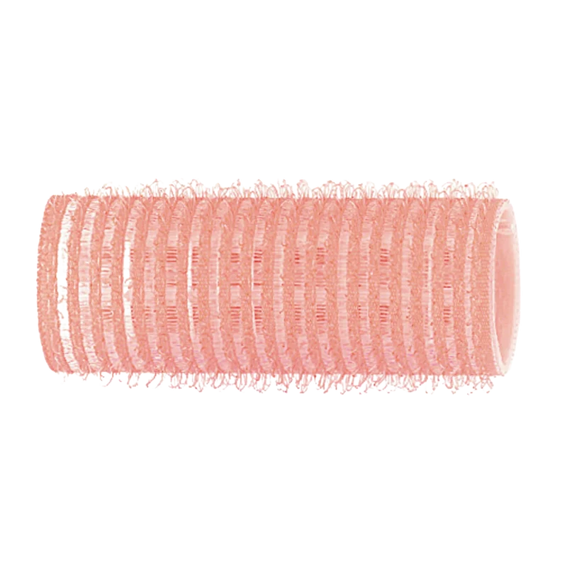 Bigoudis Adhésifs 24Mm 12 Pcs Rose