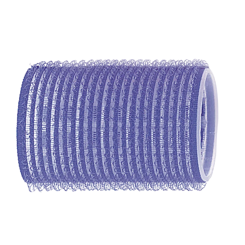 Bigoudis Adhésifs 40Mm 6 Pcs Bleu