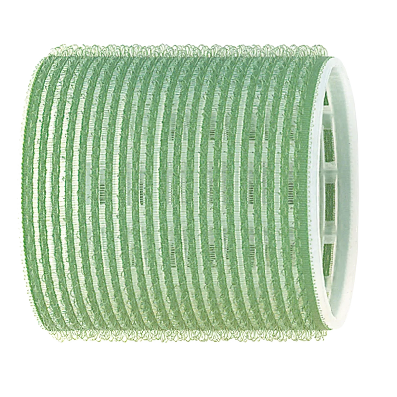 Bigoudis Adhésifs 61Mm 6 Pcs Vert