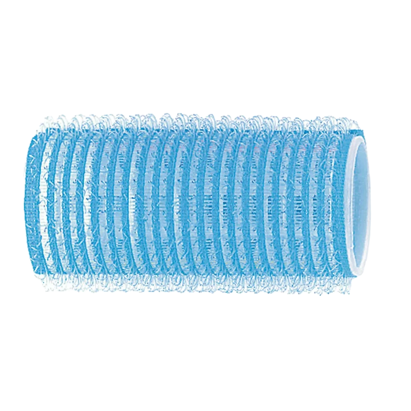 Bigoudis Adhésifs 28Mm 12 Pcs Turquoise