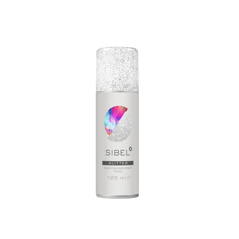 Spray Color Glitter Argent 125 ml