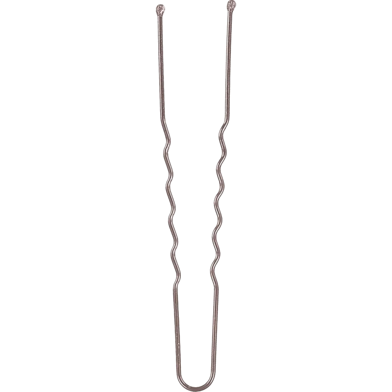 Épingles en métal ondulé 70mm 25pcs Marron