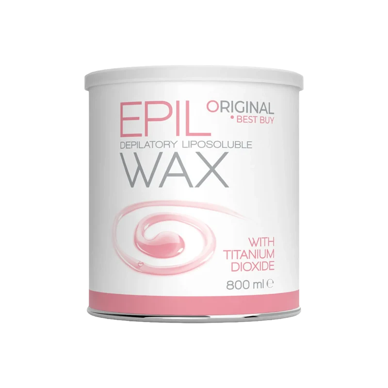 OBB Liposoluble Wax Pot w/ Titanium Dioxide Pink 800ml