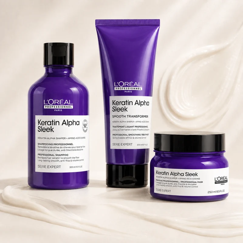 Keratin Alpha Sleek - Routine
