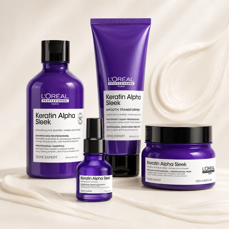 Keratin Alpha Sleek - Routine Complète