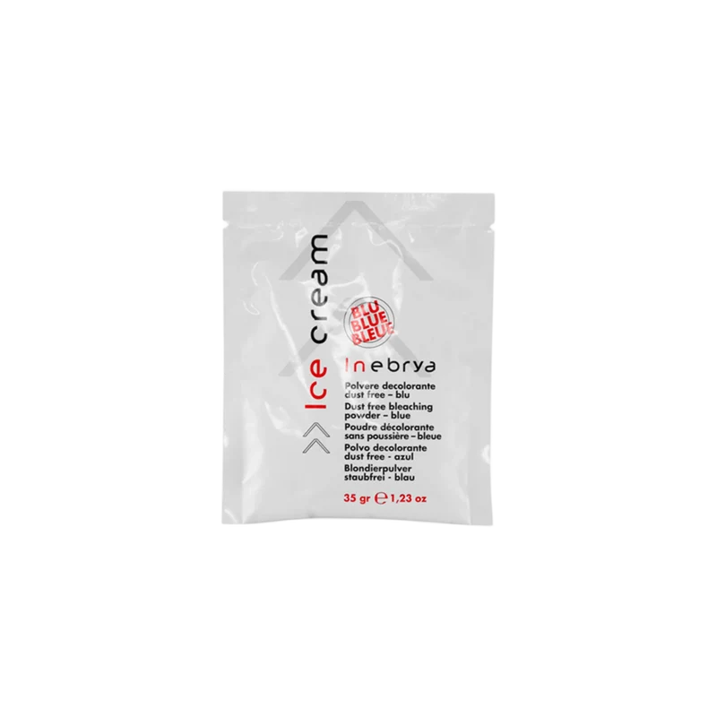 Poudre Décolorante Inebrya Dust Free Bleue - 35gr