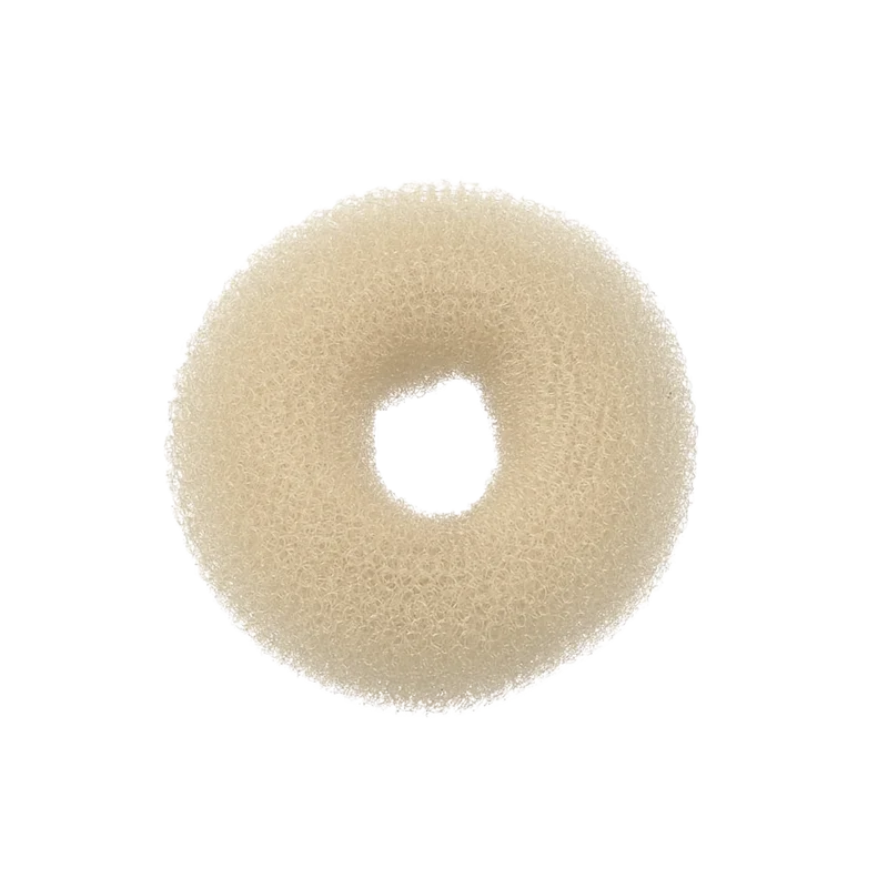 SIBEL Anneau à chignon en nylon blond 8cm