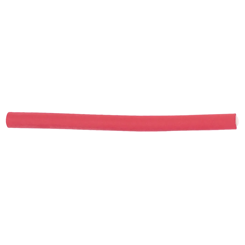 Bigoudis Superflex Court 18Cm D12 - 12 Pcs Rouge