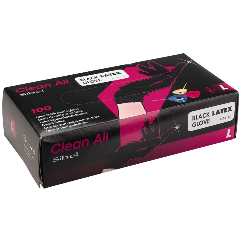 Latex Aql 1,5 - Noir - L - 100 pièces