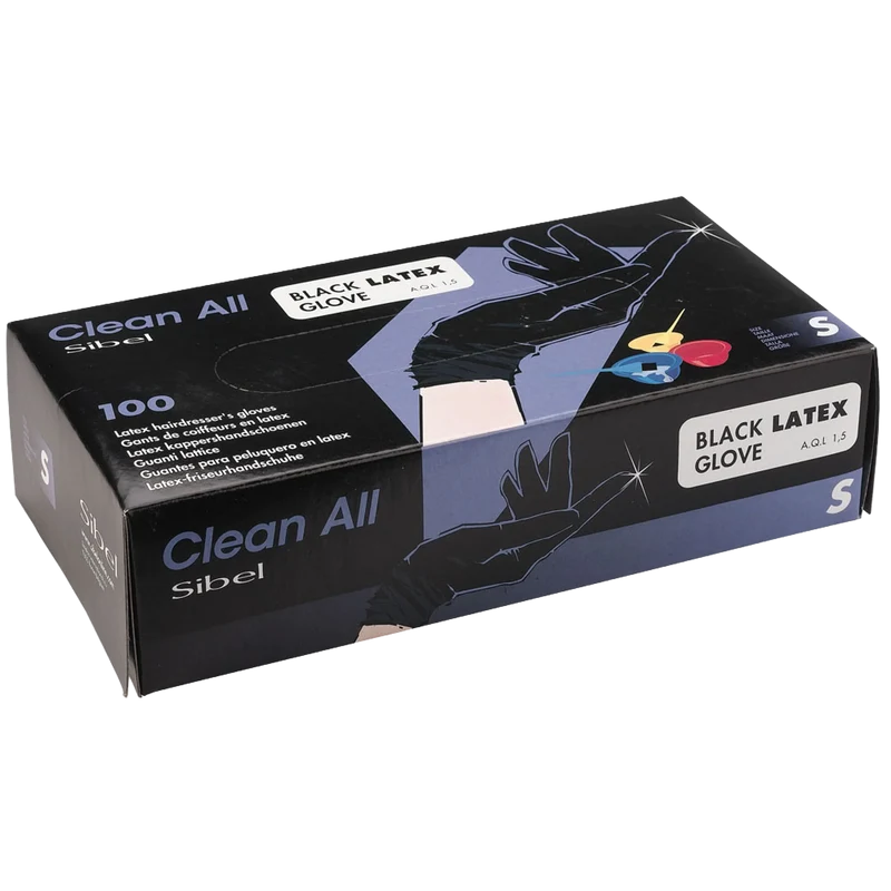 Latex Aql 1,5 - Noir - S - 100 pièces