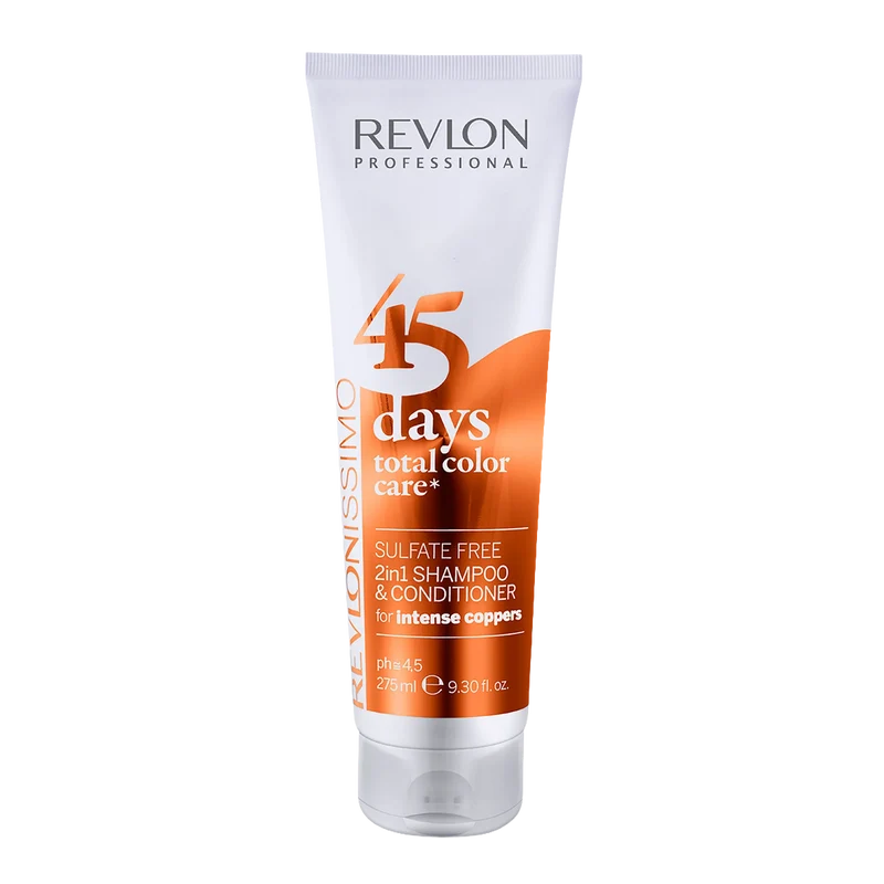 45 Days Color Shampoo & Balm Intense Coppers 275 Ml