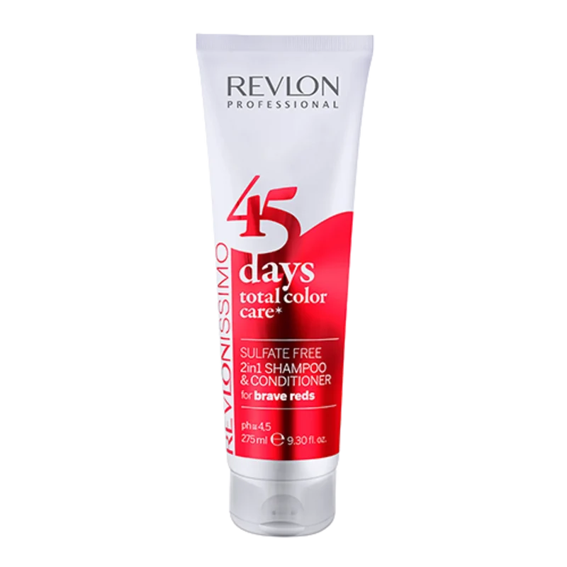 45 Days Color Shampoo & Balm Brave Reds 275 Ml