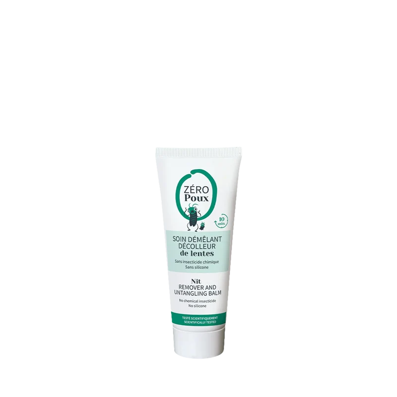 Zeropoux Soin Demelant Decolleur De Lentes 60ml
