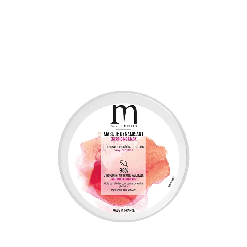 Masque Dynamisant Cheveux Ondulés, Bouclés 200 ml