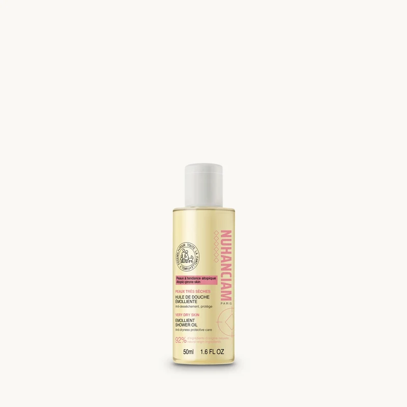 Huile De Douche Émolliente Lavante - Format Voyage 50 ml