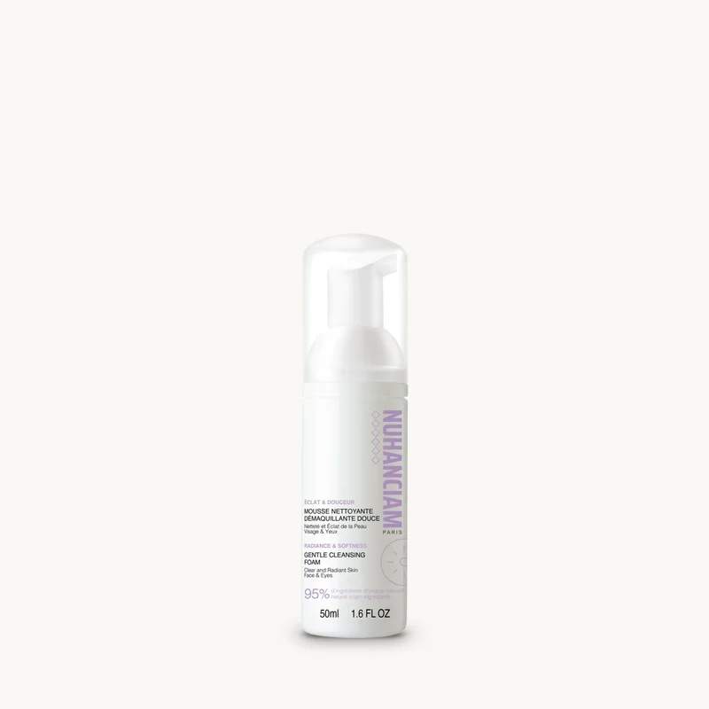 Mousse Nettoyante Démaquillante Douce - Format Voyage 50 ml