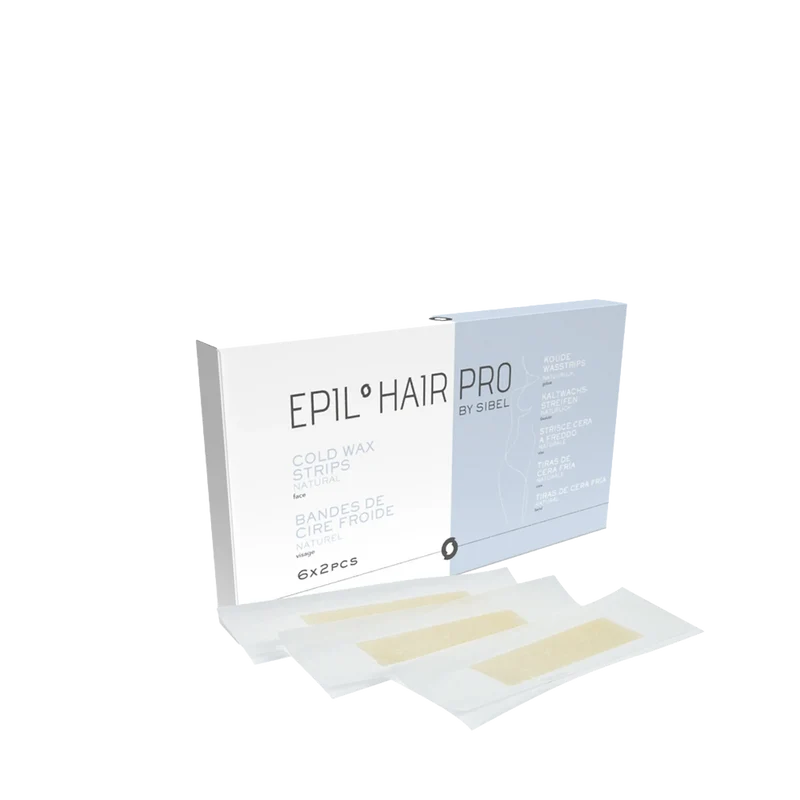 Cire épilatoire faciale froide - 6 x 2 pièces