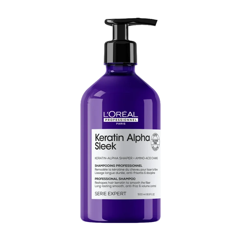 Keratin Alpha Sleek Shampooing - 500 ml