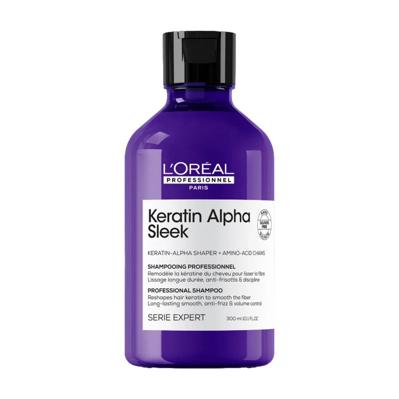 Keratin Alpha Sleek Shampooing - 300 ml