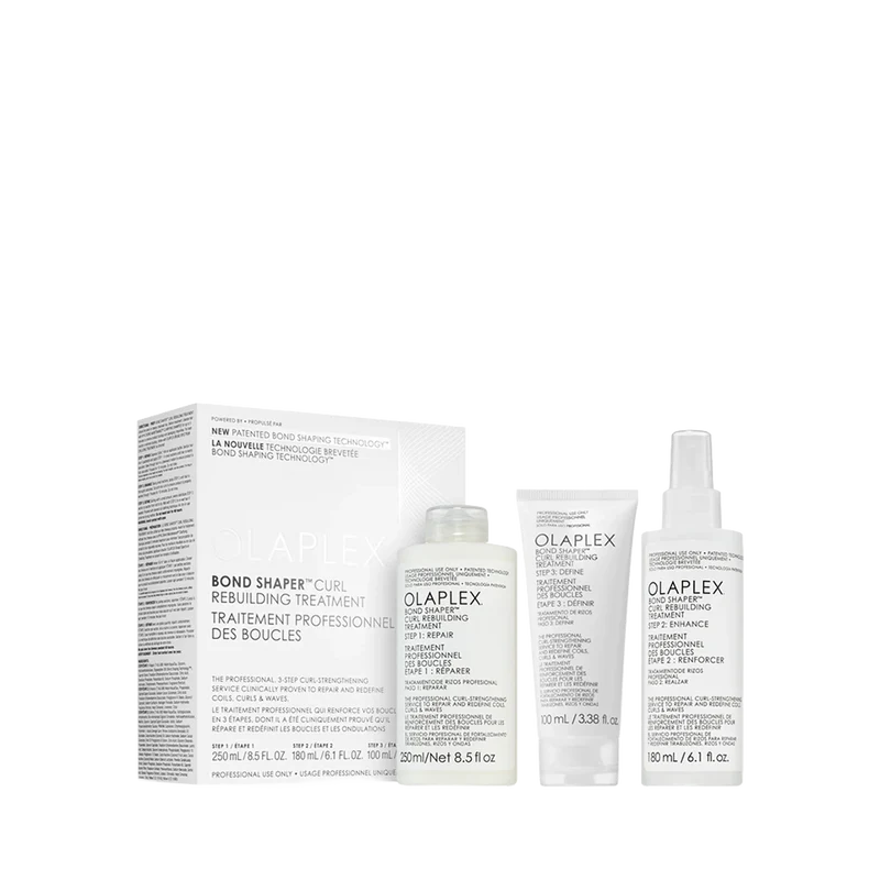 Olaplex Bond Shaper Curl Rebuilding Treatment (250 ml, 180 ml, 100 ml)