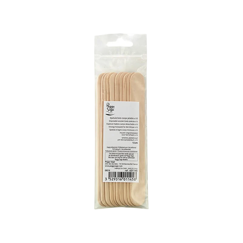 Spatule Bois Corps Jetable 15 cm X 10