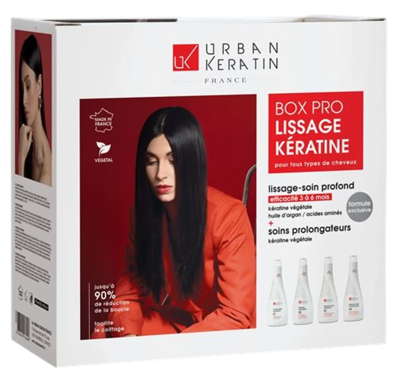 Box Urban Keratin - 6 Produits 400ml
