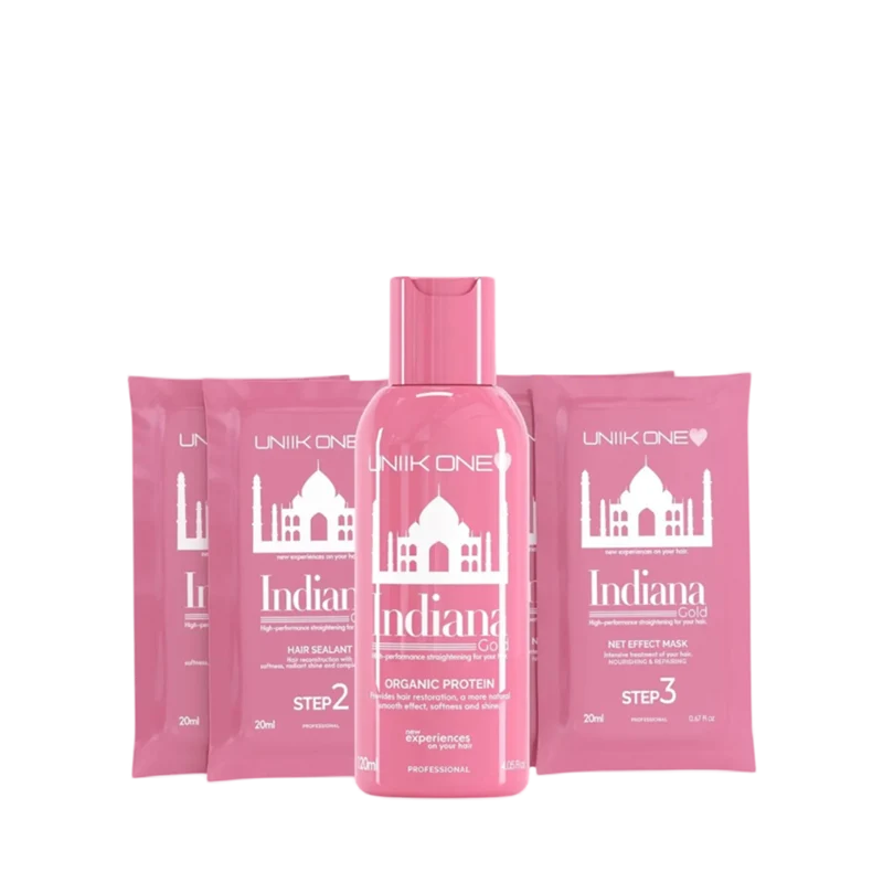 Kit Indiana Gloss Lissage Organic Proteine 120ml