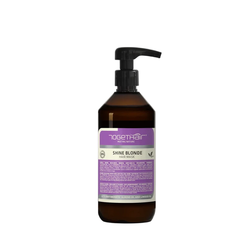 Shine Blonde Hair Masque • No Yellow Vegan - 500ml