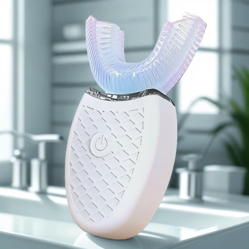 U-Shaped Pro™ – La Brosse à Dents Sonique Intelligente qui Nettoie Vos Dents à 360° en Seulement 10 Secondes !