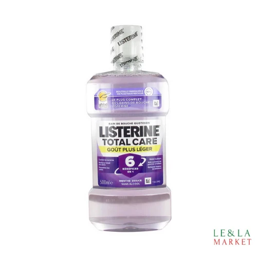 Bain douche Total Care Listerine 500ml