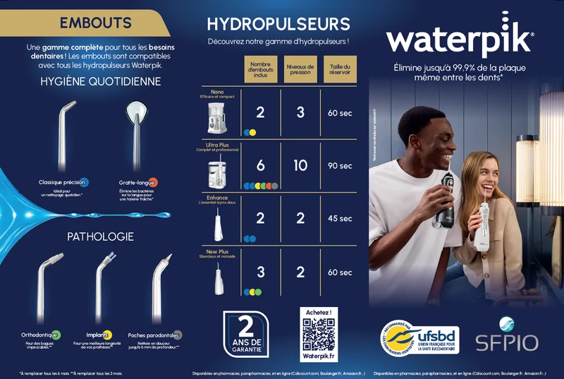 Dépliants Waterpik (packet de 100)